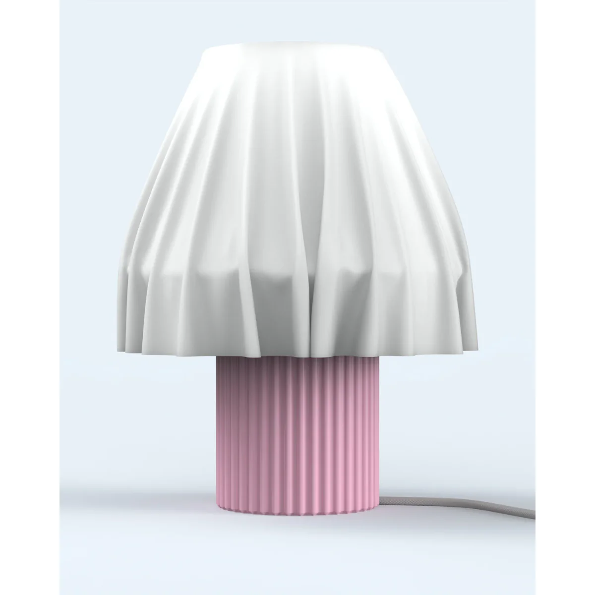 Lampe de Table - Volute Petal Rose - Image 3