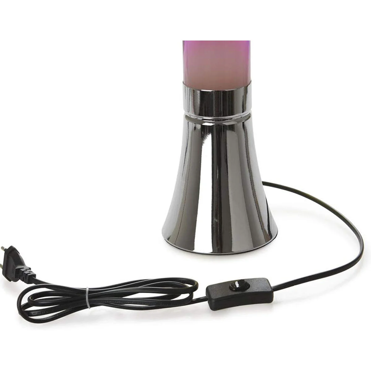 Lampe Lava Magma Argenté - Image 4