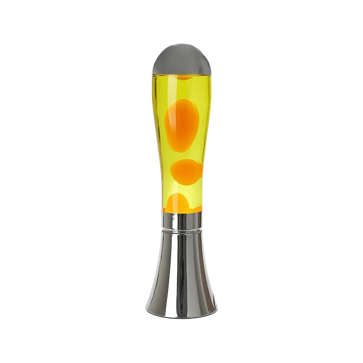 Lampe Lava Magma Argenté - Image 6