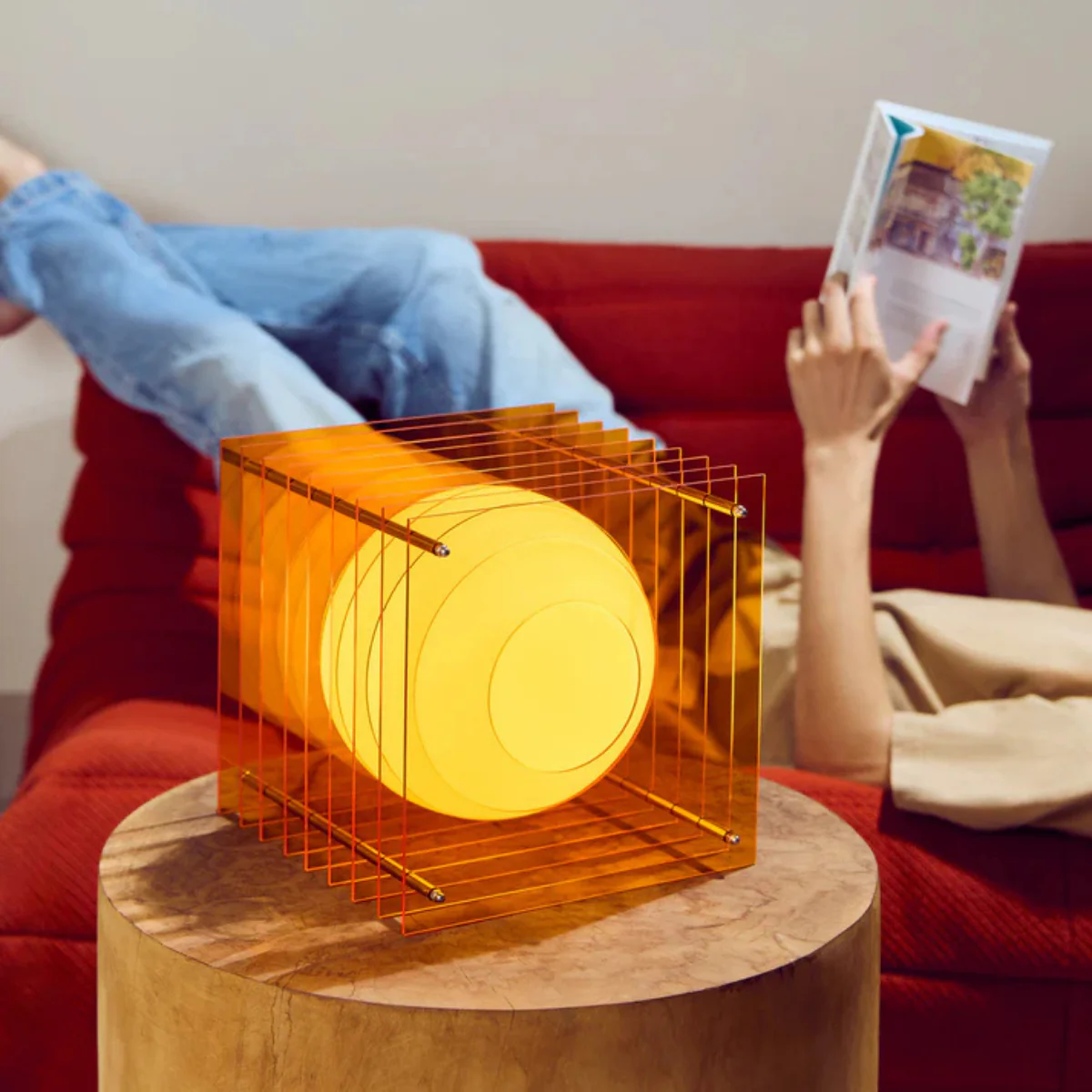 Lampe Lop L - Square Acrylic - Image 7