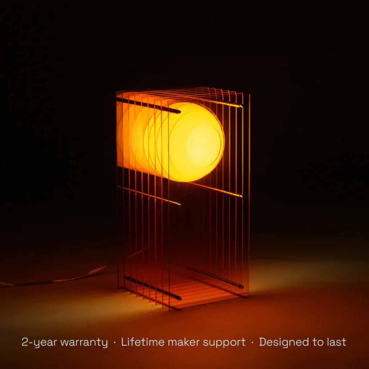 Lampe Lop S - Rectangle Acrylic - Image 2