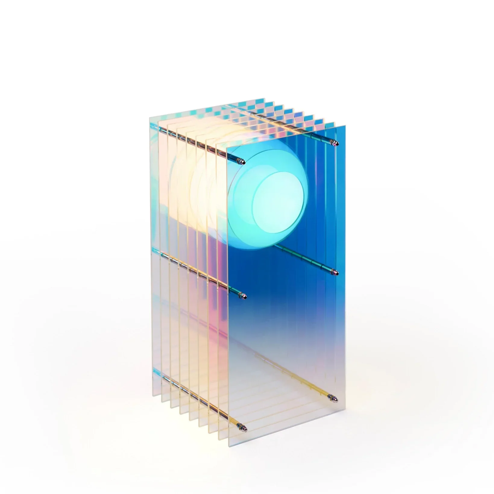 Lampe Lop S - Rectangle Acrylic Dreamy