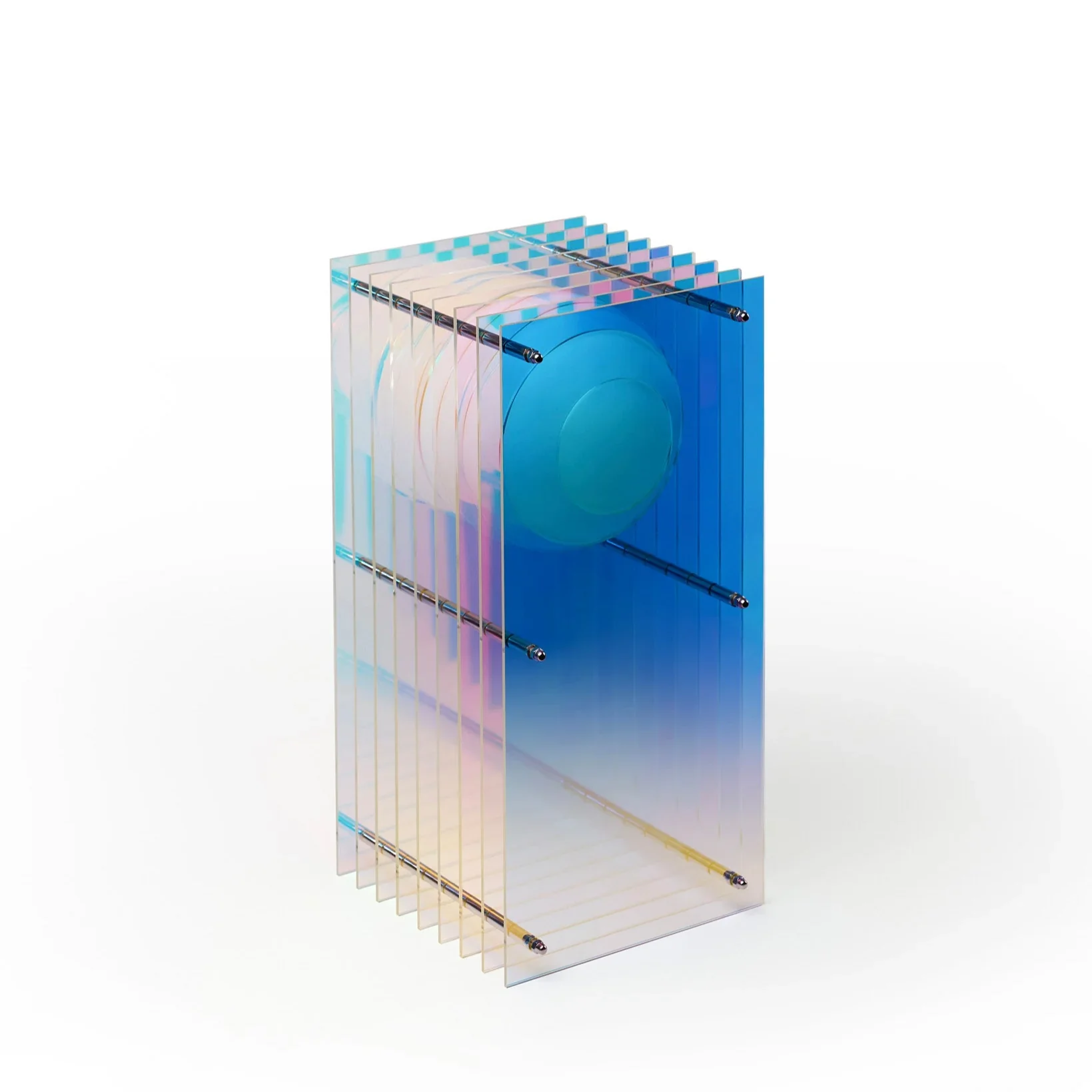 Lampe Lop S - Rectangle Acrylic Dreamy - Image 3