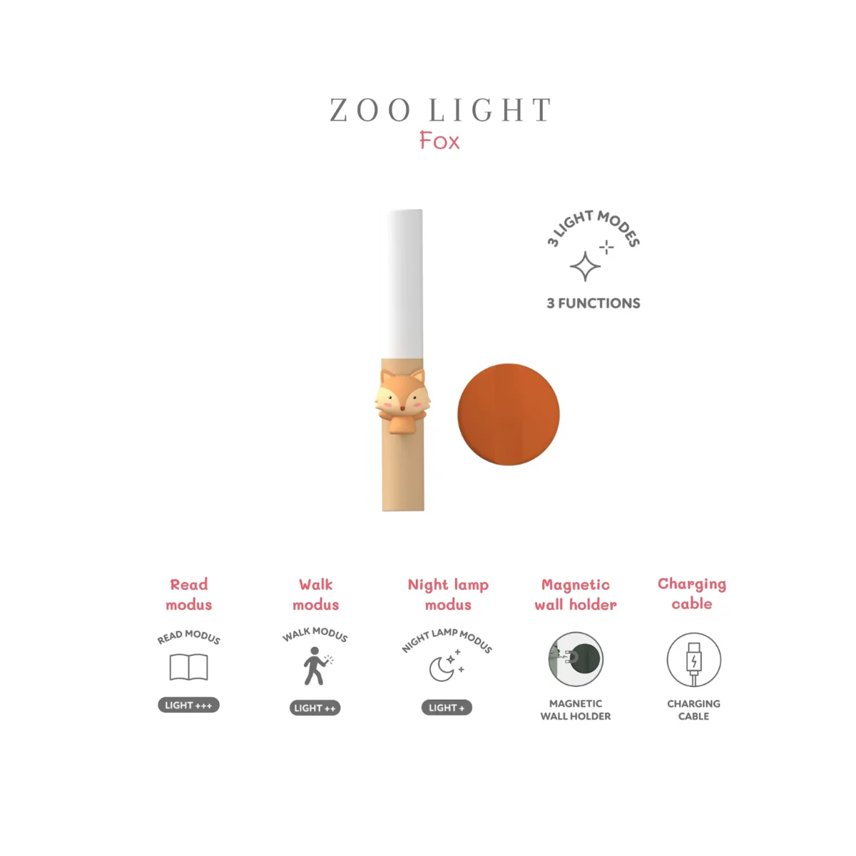 Lampe Portable - Zoo Fox - Image 10
