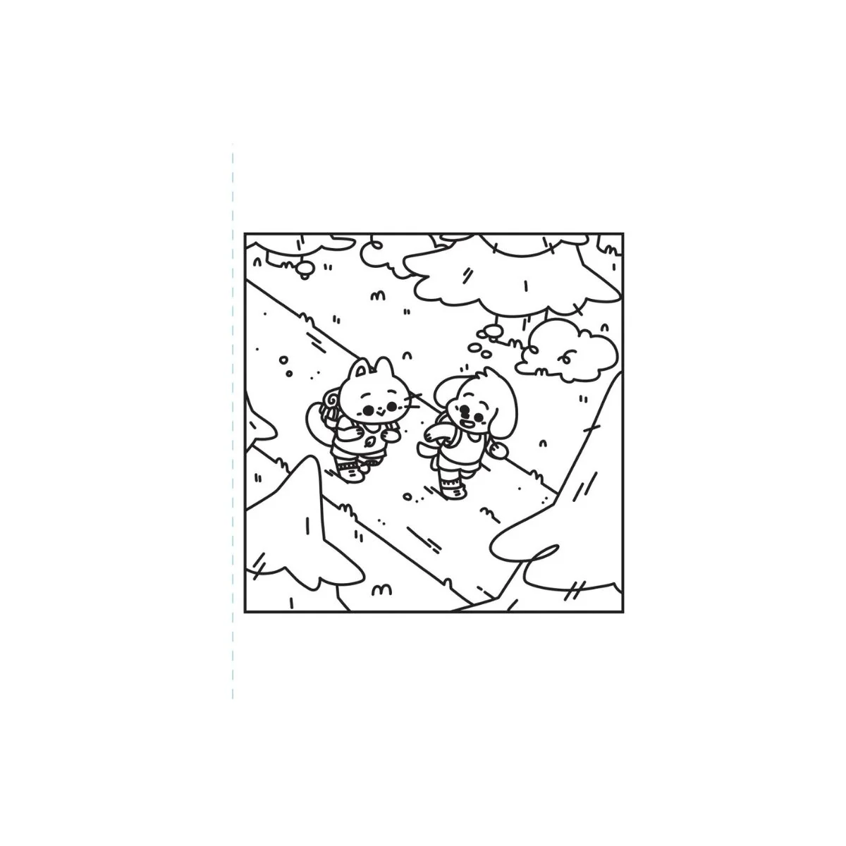 Livre de coloriage - Jardin mignon - Image 2