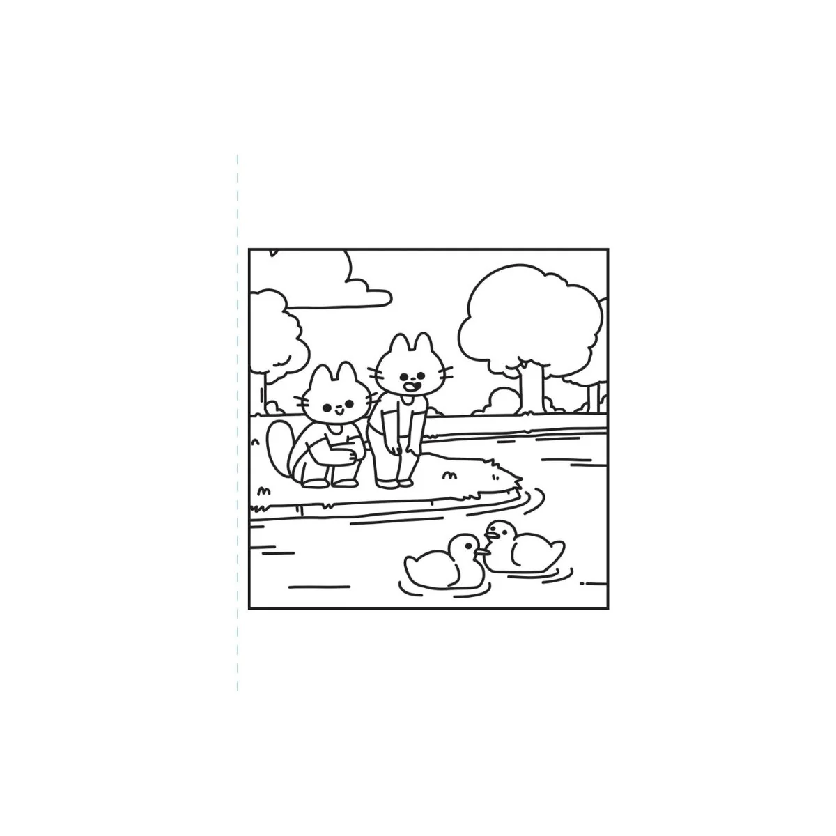 Livre de coloriage - Jardin mignon - Image 4