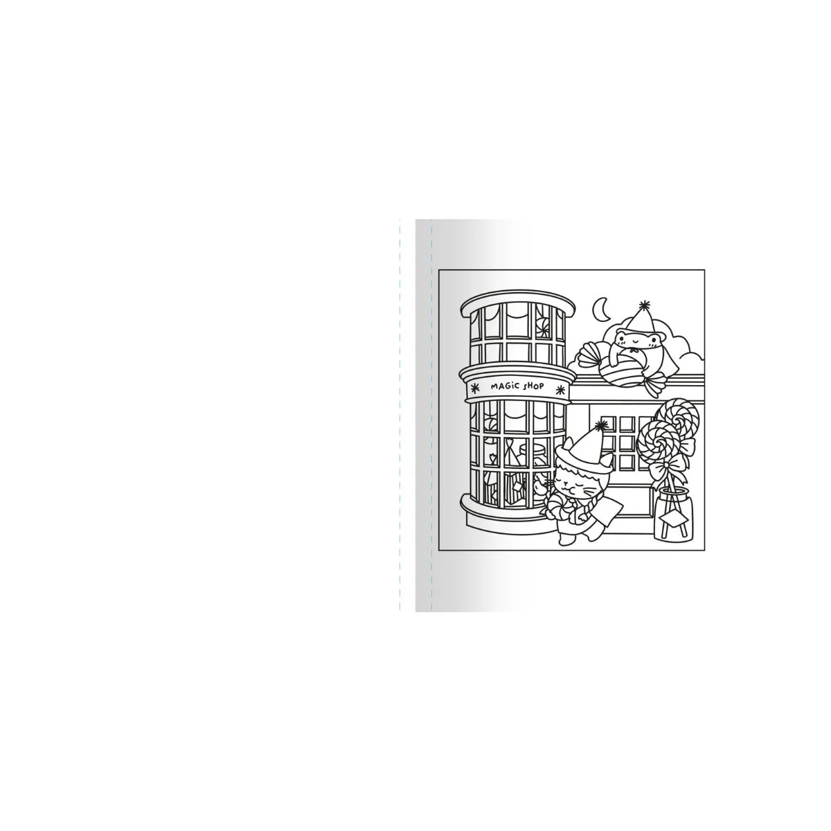 Livre de coloriage - Jolies boutiques - Image 3