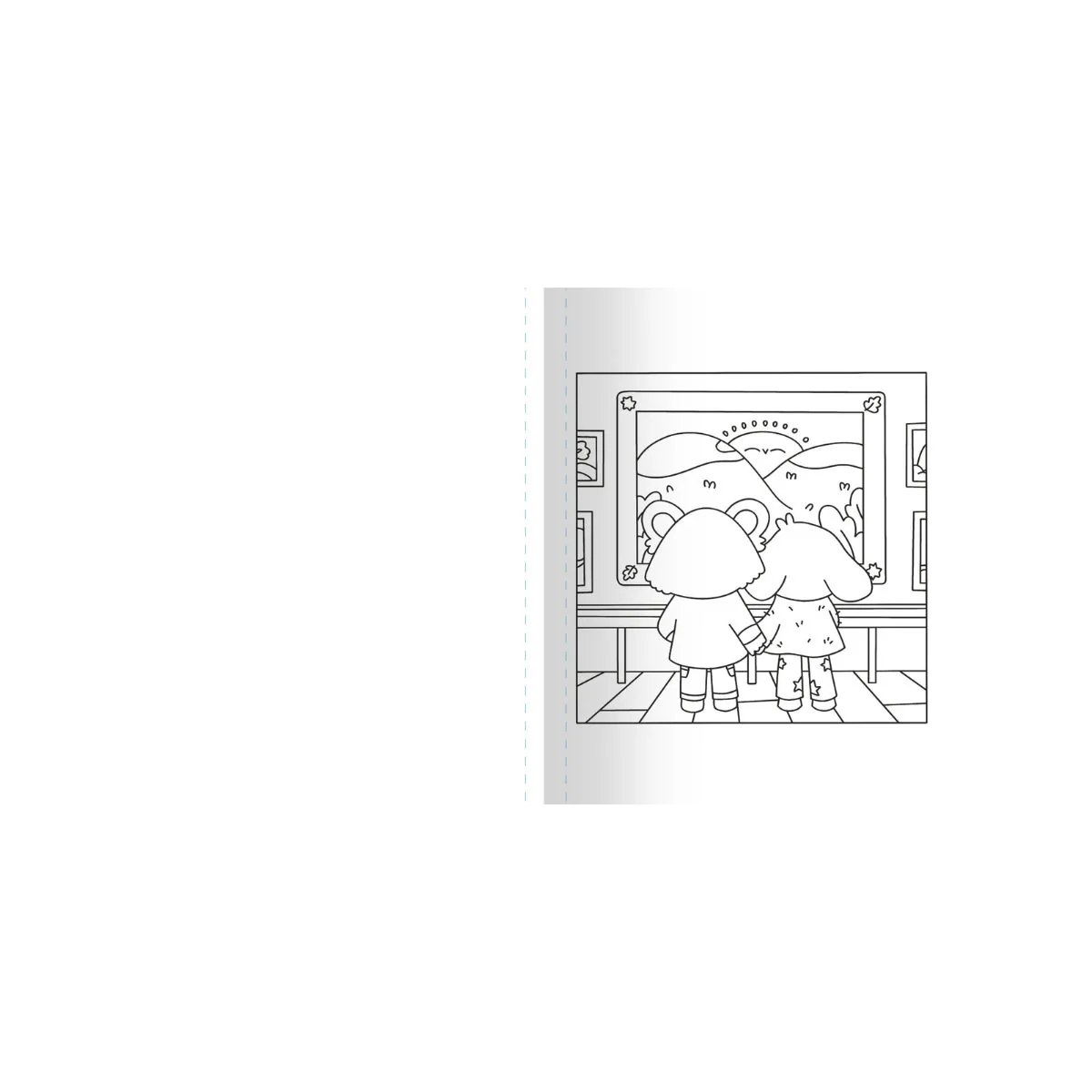 Livre de coloriage - Love for ever - Image 3