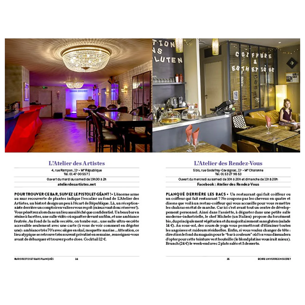 Livre Paris Bars & Restos Planques 2022 - Image 4