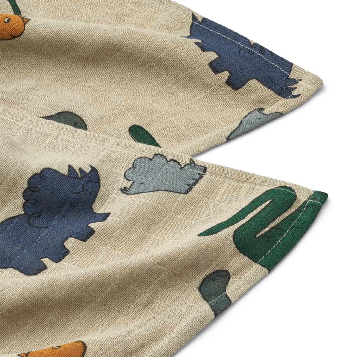 Lot de 2 langes Lewis - Dinosaurs/Mist - Image 2