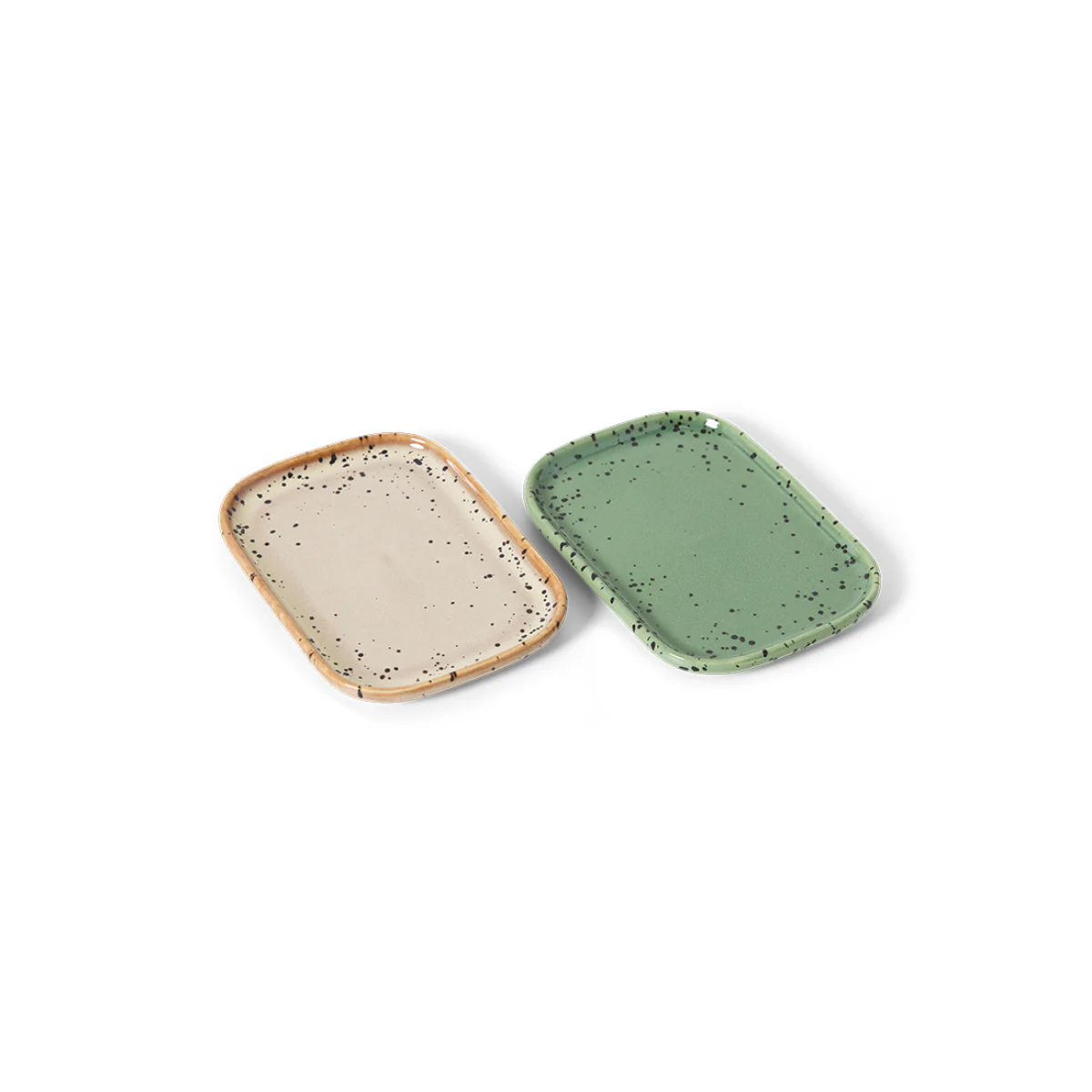 Lot de 2 Plateaux S 70s Crayon - Image 2