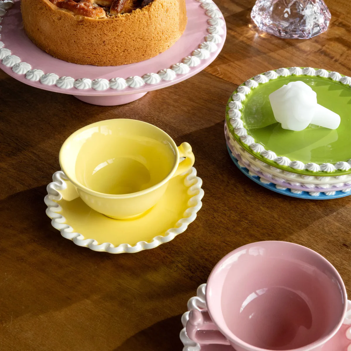 Lot de 2 tasses et sous-tasses - Whip - Image 4