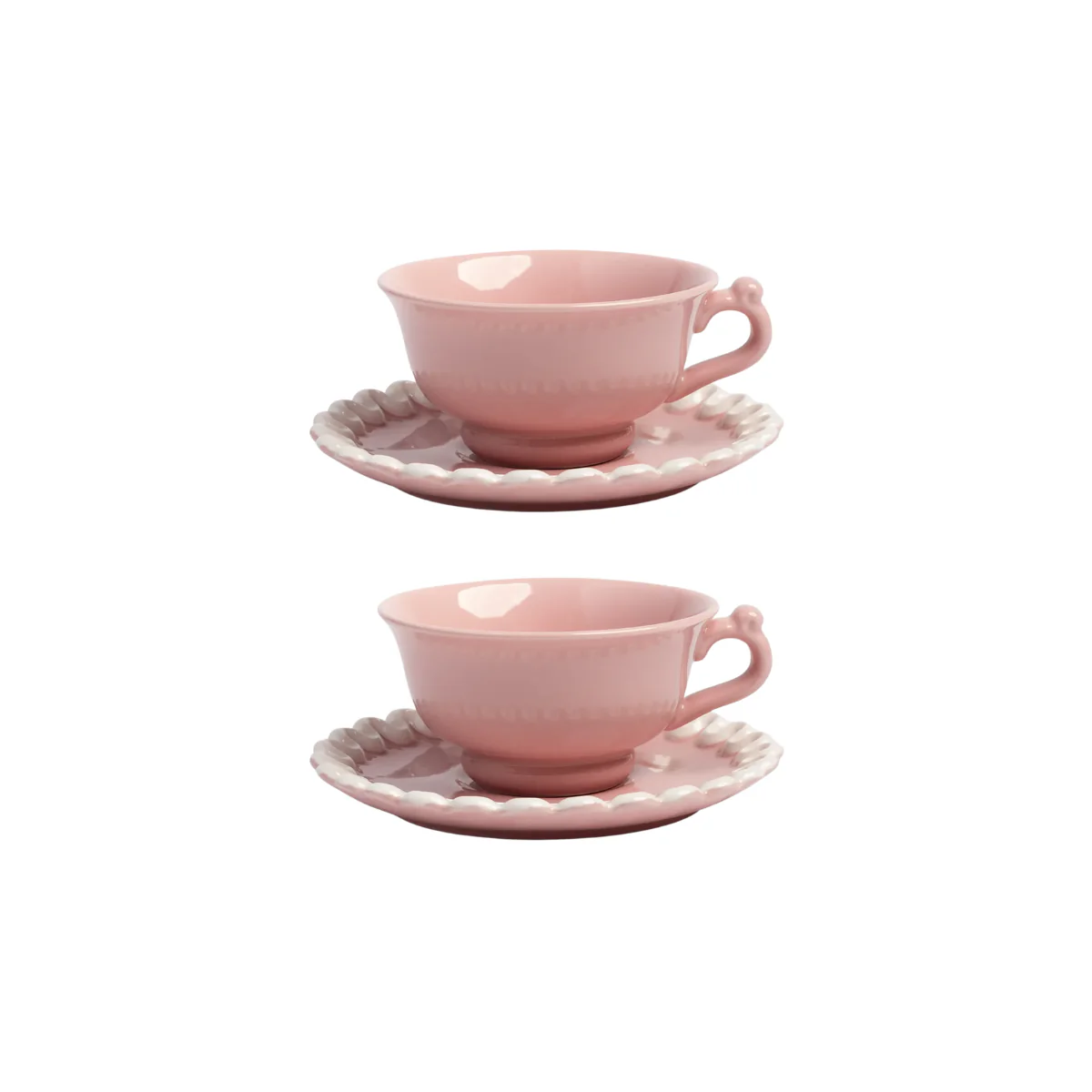 Lot de 2 tasses et sous-tasses - Whip - Image 5