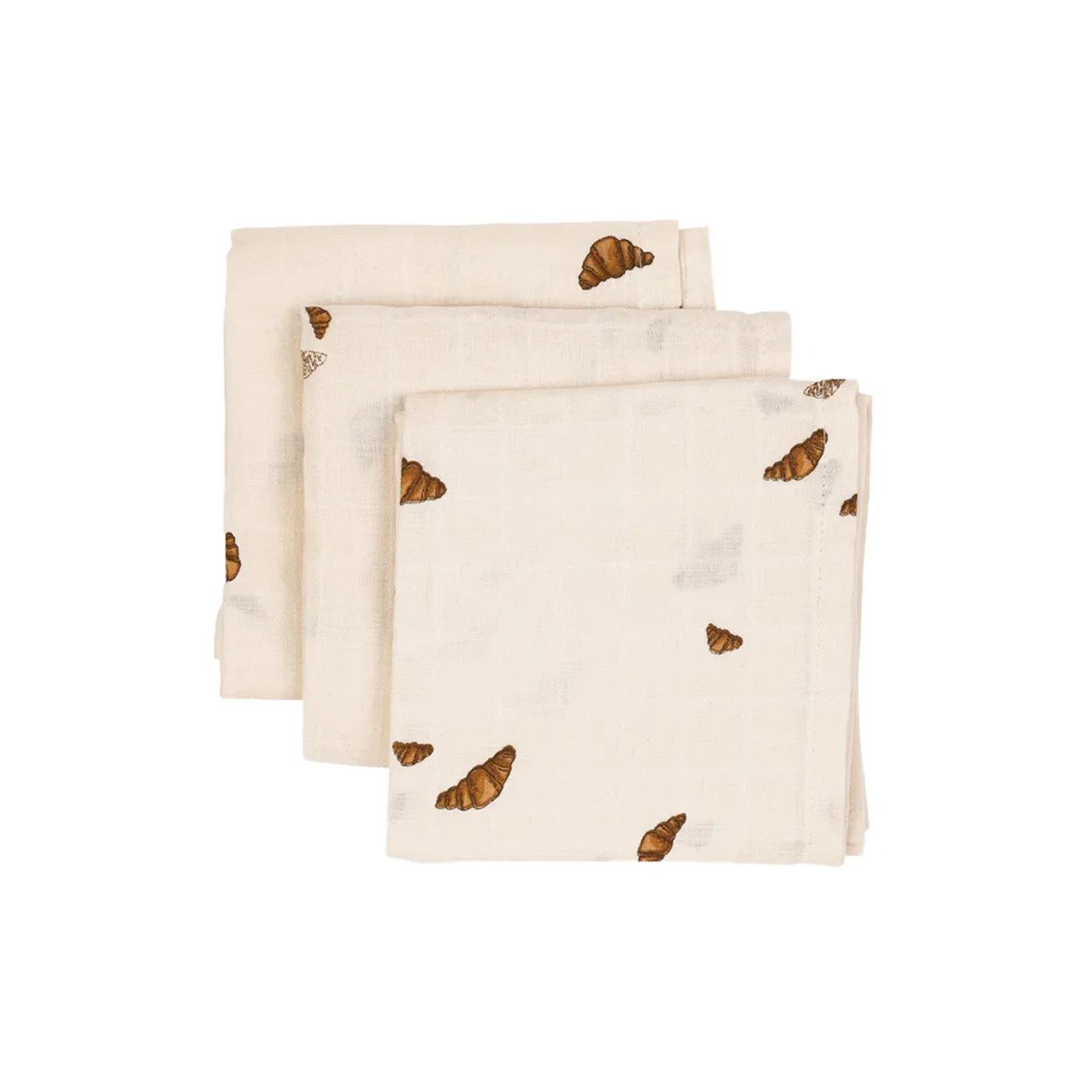 Lot de 3 Langes Croissants - Image 2