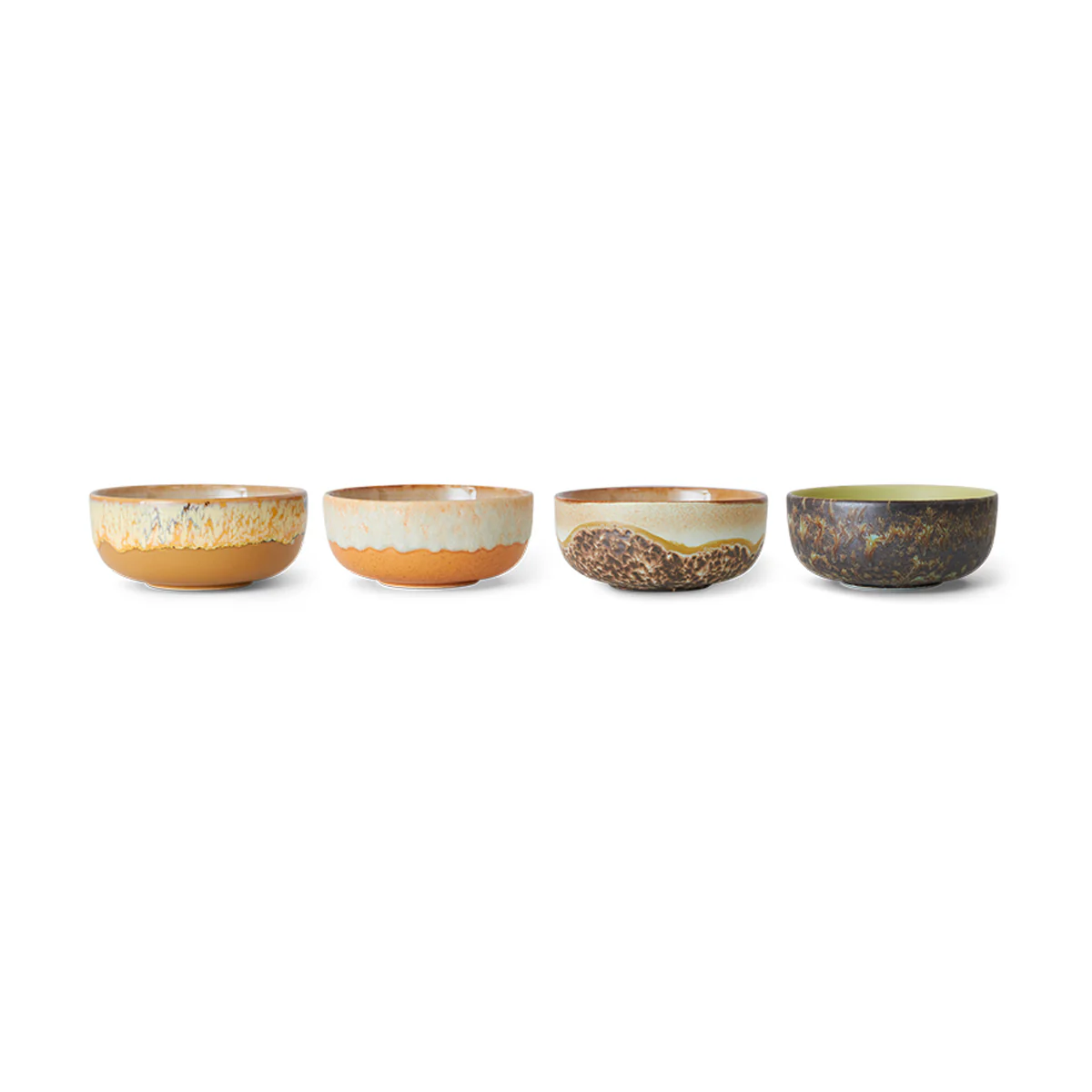 Lot de 4 Bols à Tapas Drift 70s - ø 11 cm - Image 4