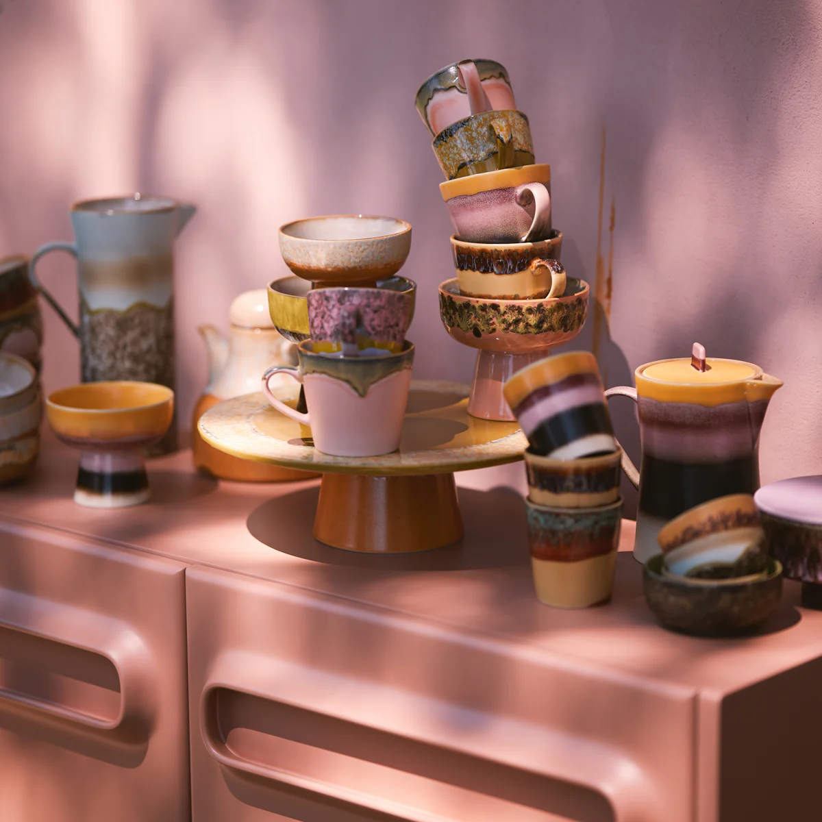 Set de 4 Mugs Cappuccino Vista 70S - Image 2