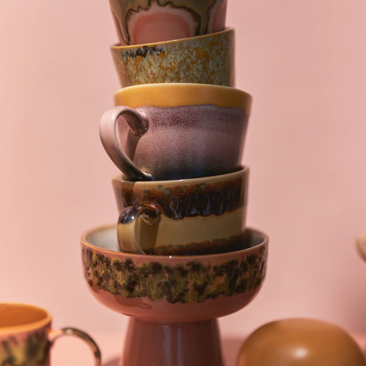 Set de 4 Mugs Cappuccino Vista 70S - Image 3