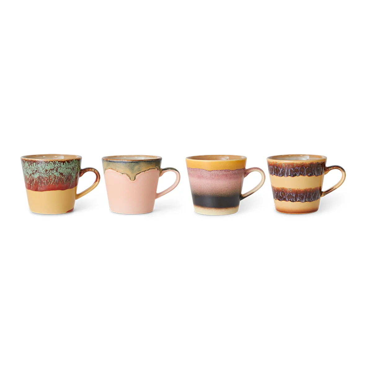 Set de 4 Mugs Cappuccino Vista 70S - Image 4