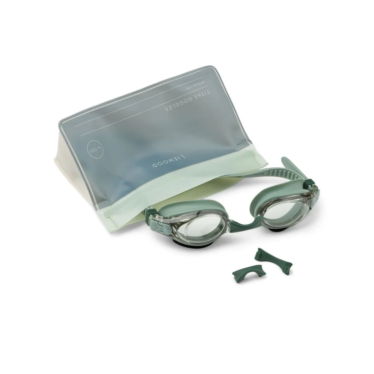 Lunettes de natation Titas - Peppermint / Garden Green - Image 2
