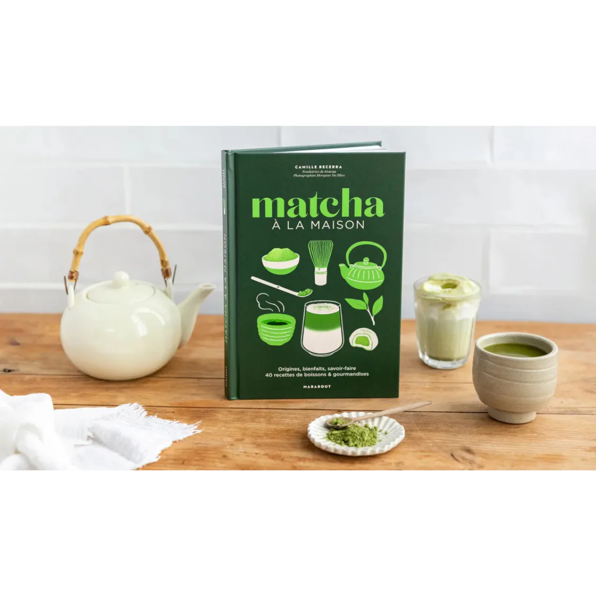 Matcha à la maison - Camille Becerra - Marabout - Image 2