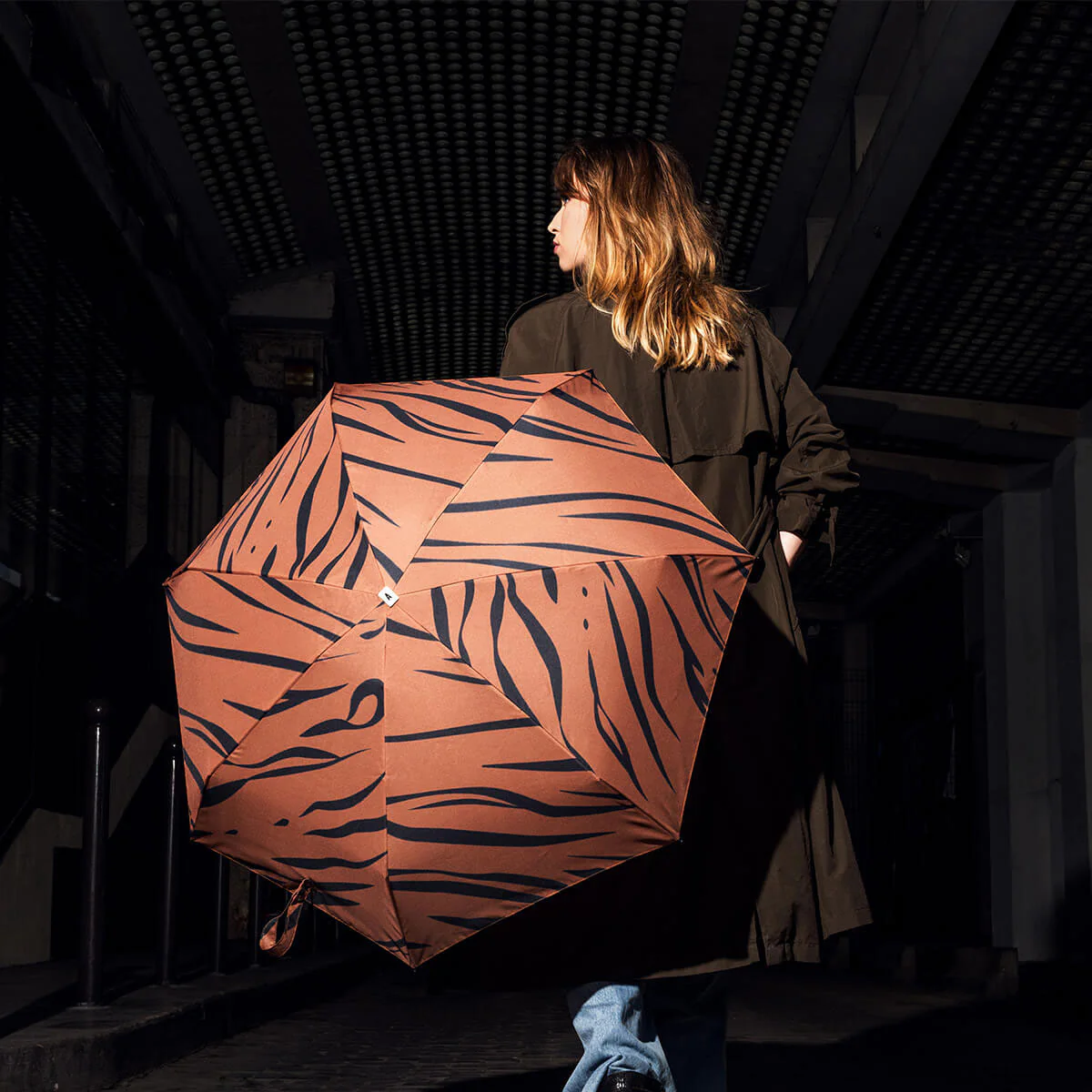 Mini Parapluie Eugène - Tigre - Image 2