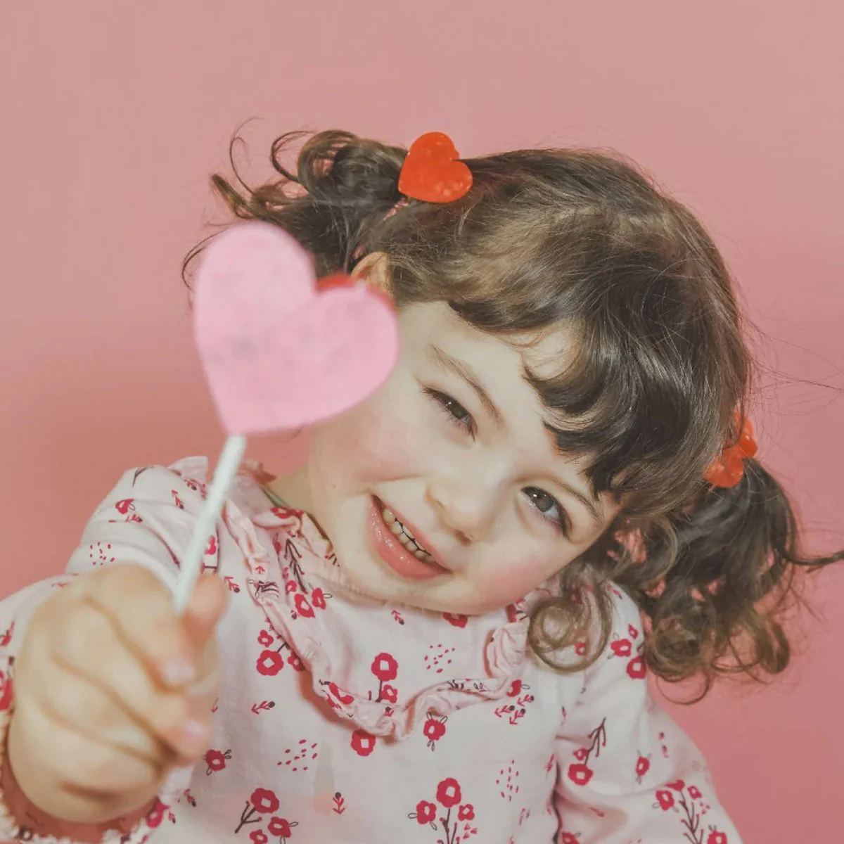 Mini Pince à Cheveux Coeur - Image 3