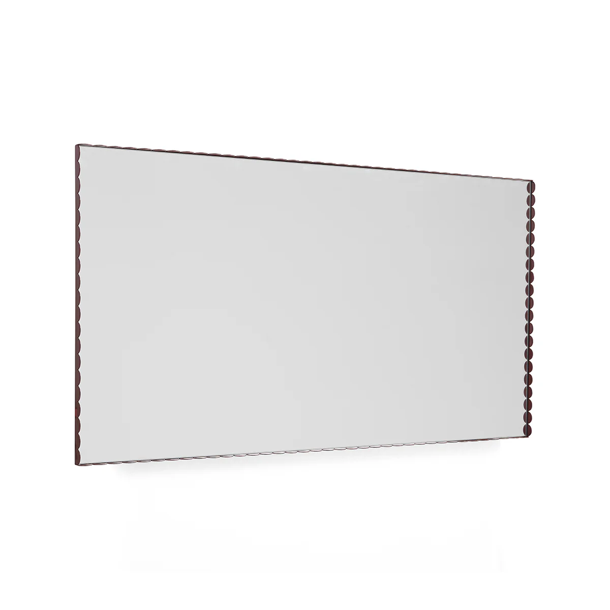 Miroir Arcs Rectangle - 133 x 72 cm - Bordeaux - Image 3