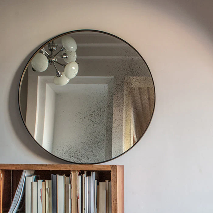 Miroir vieilli - Ø 92 cm - Image 8