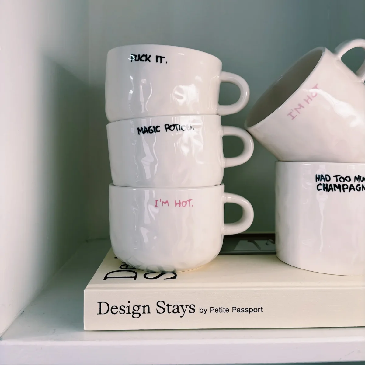 Mug Cappuccino - Fuck It - Image 2