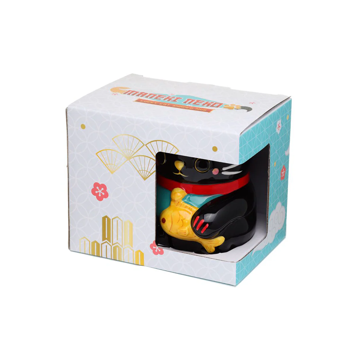 Mug Chat Noir Maneki Neko - Image 3