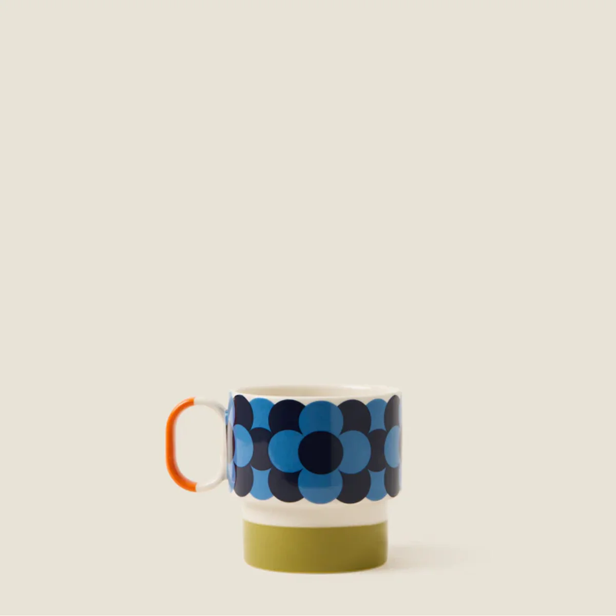 Mug Rayures Retro Vert - Orla Kiely - Image 2