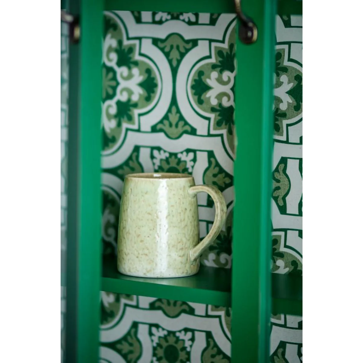 Mug Winnie Multicolore - Grès - Vert et Beige - Image 2