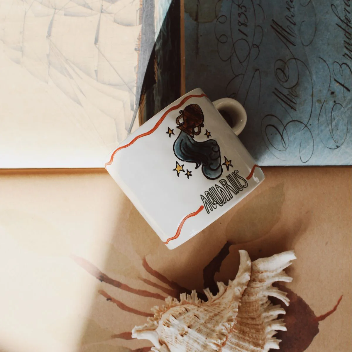 Mug Zodiac - Aquarius / Verseau - Image 2