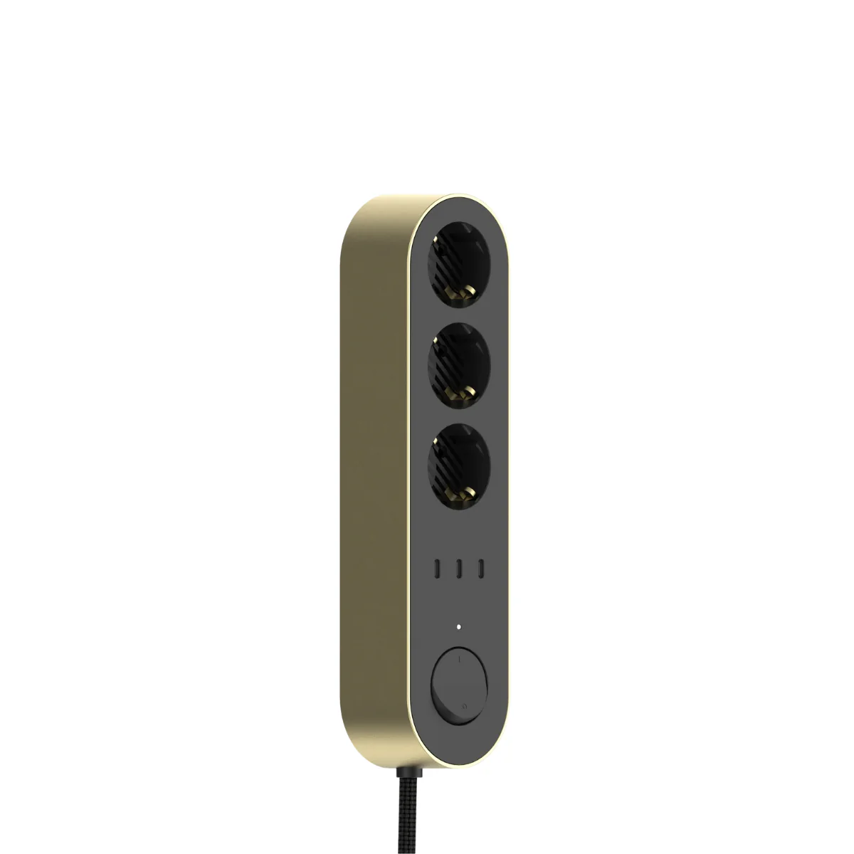 Multiprise Edgar Satin - Brass