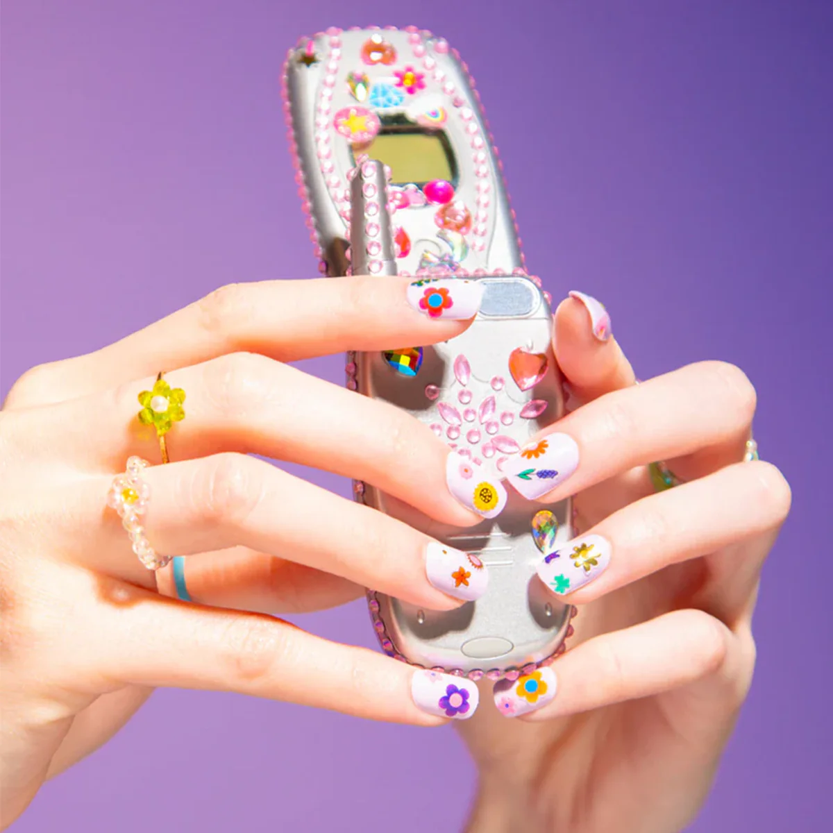 Nail art - Fleurs - Image 4
