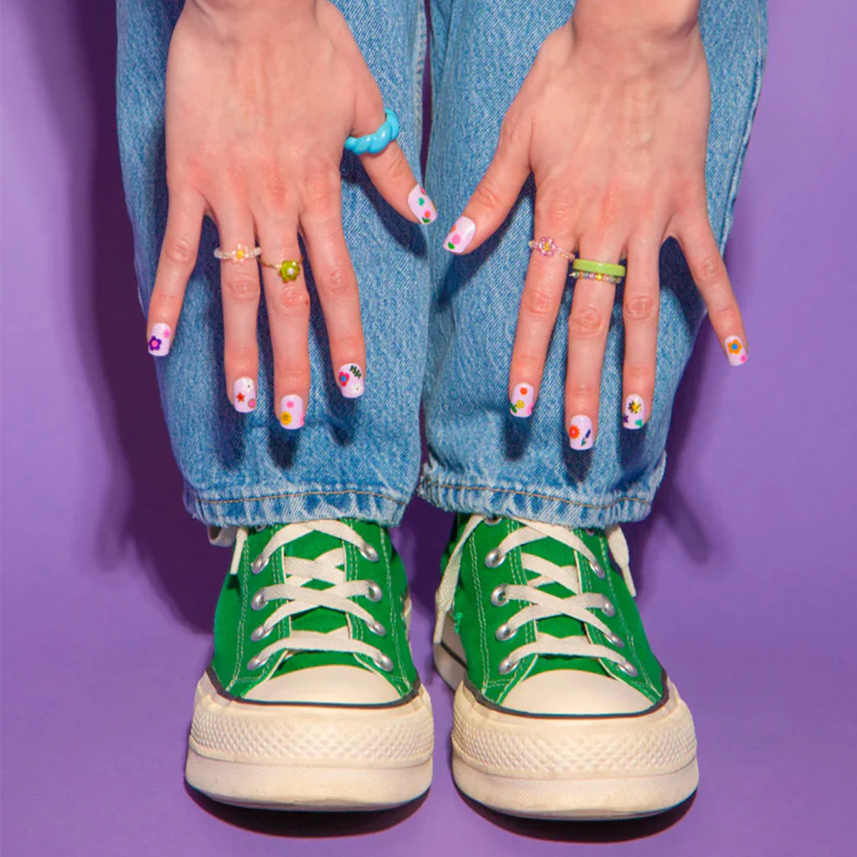 Nail art - Fleurs - Image 5