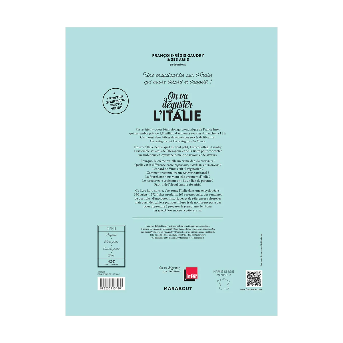 Livre On va déguster l'Italie - Marabout - Image 4