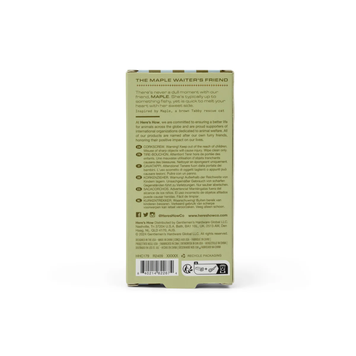 Ouvre Bouteille Maple Wine - Image 5