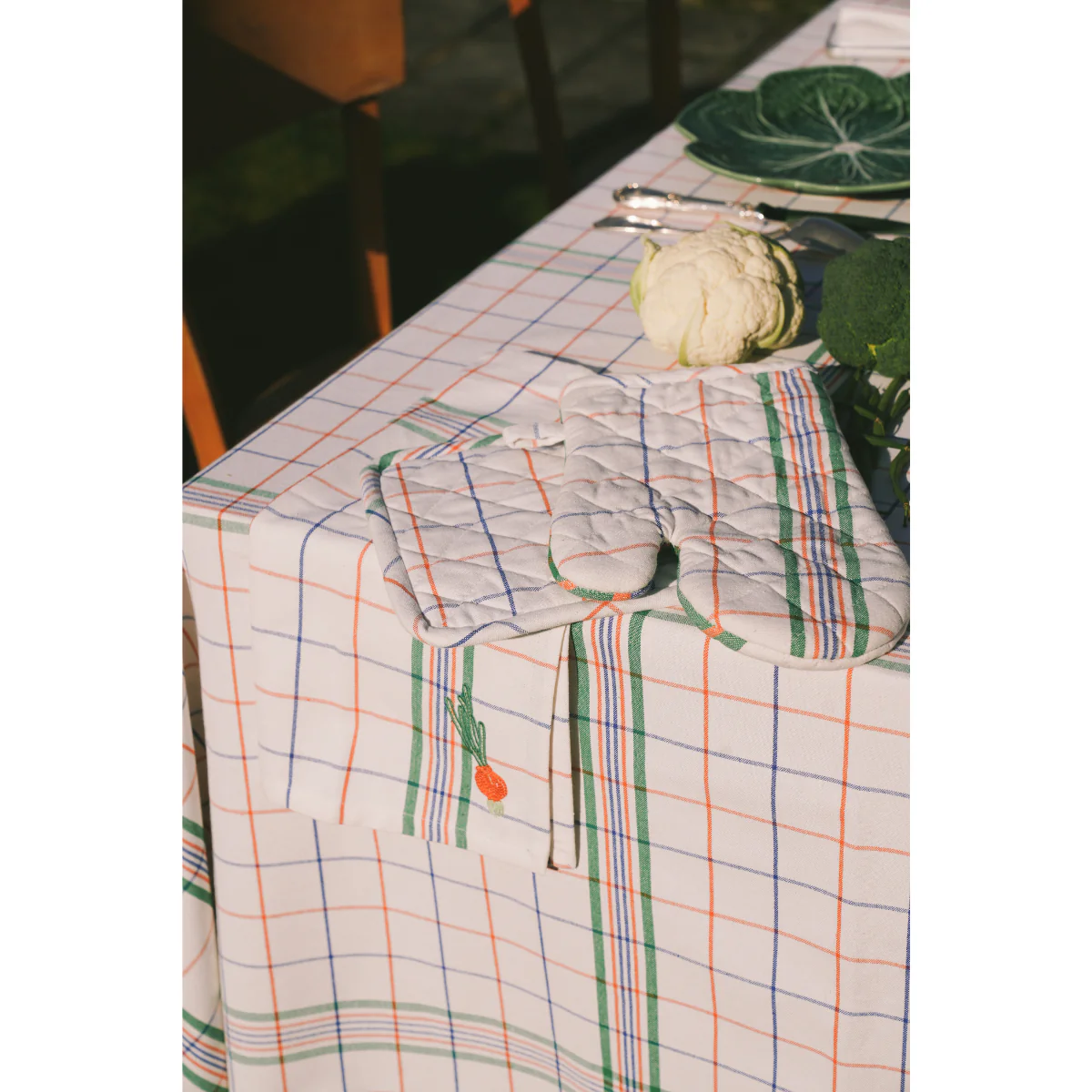 Pack de 2 Serviettes Léon - Green - Image 5