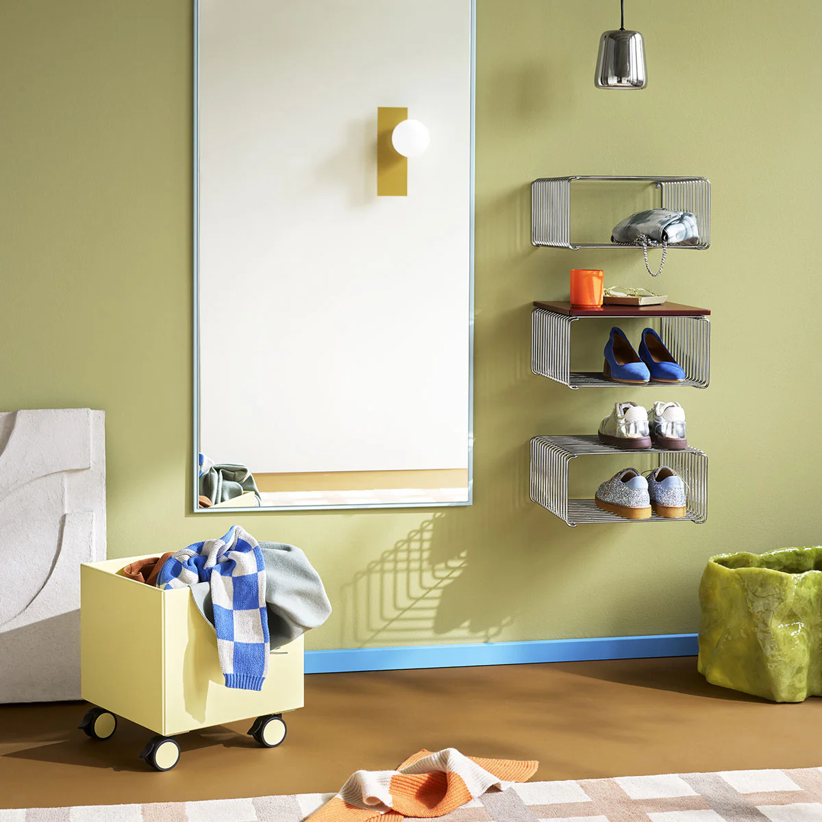 Panton Wire Half Height - Chrome - Image 3