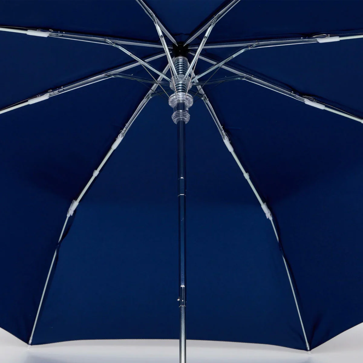 Parapluie à manche Tête de Canard - Bleu Marine - Image 4