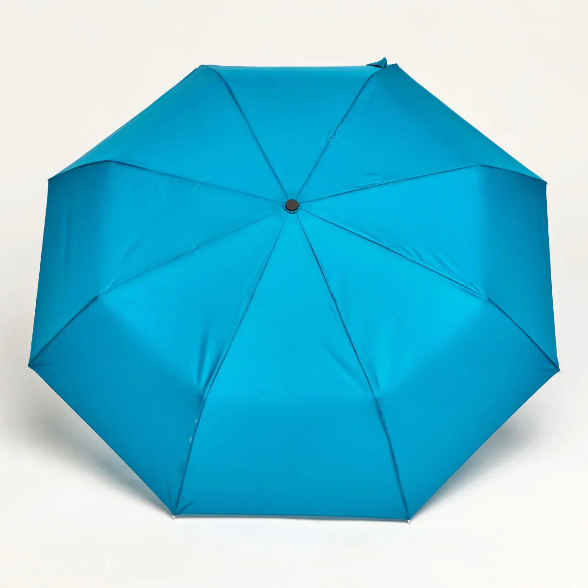 Parapluie à manche Tête de Canard - Bleu Sarcelle - Image 5