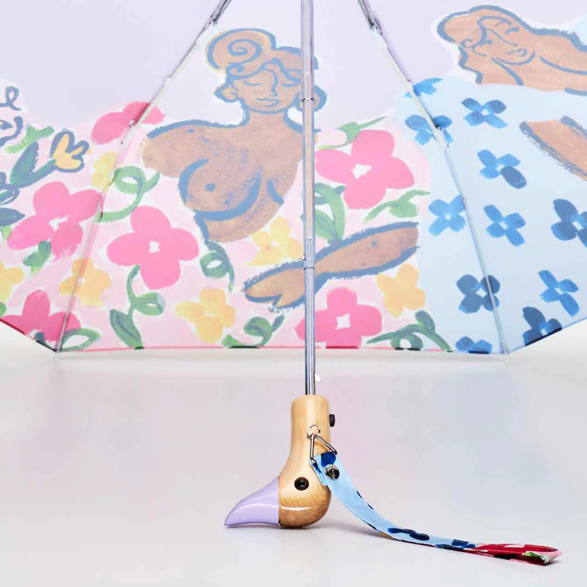 Parapluie à manche Tête de Canard - Heaven's Garden - Image 3