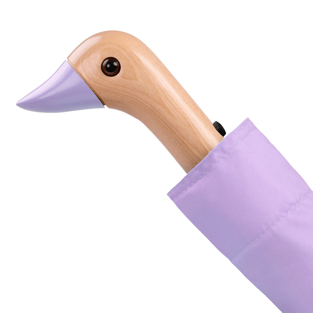 Parapluie à manche Tête de Canard - Lilas - Image 4