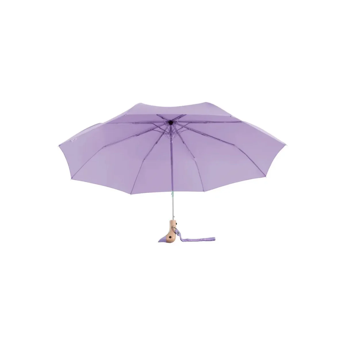 Parapluie à manche Tête de Canard - Lilas - Image 6