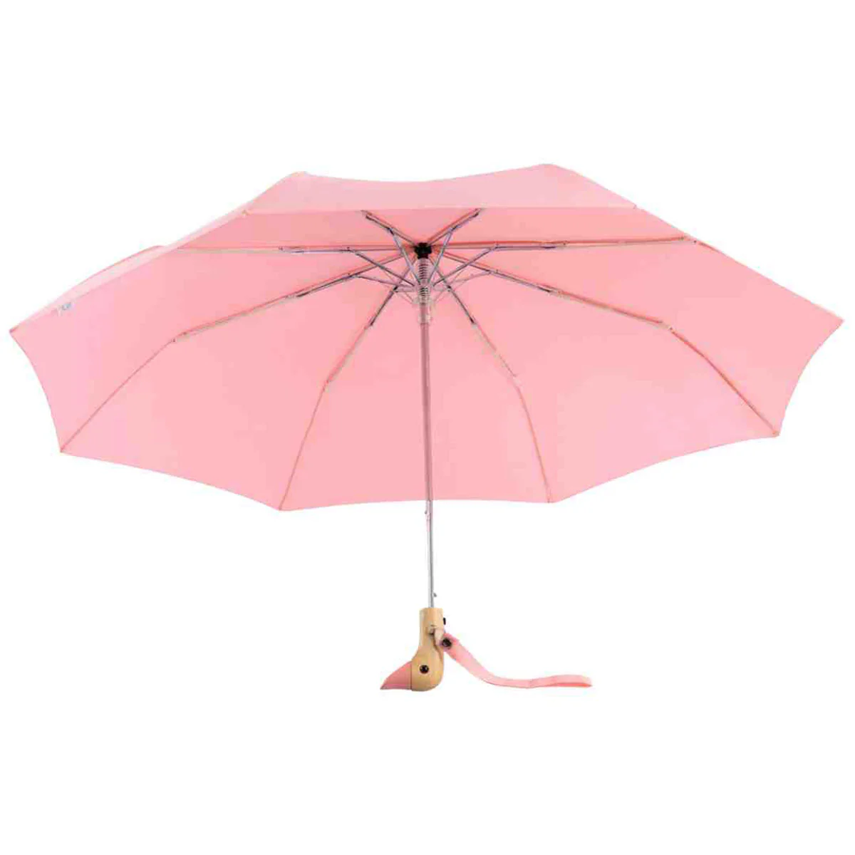 Parapluie à manche Tête de Canard - Rose - Image 6