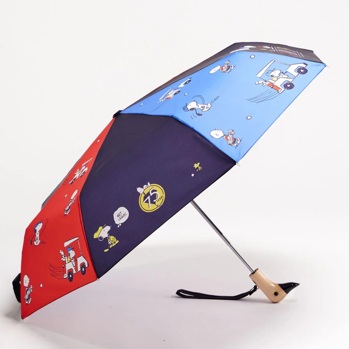 Parapluie à manche Tête de Canard - Snoopy Golf - Image 6