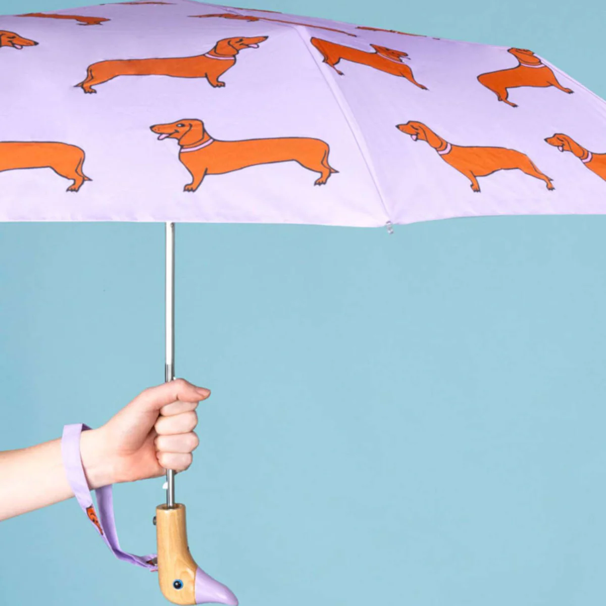 Parapluie à manche Tête de Canard - Teckel - Coucou Suzette - Image 5