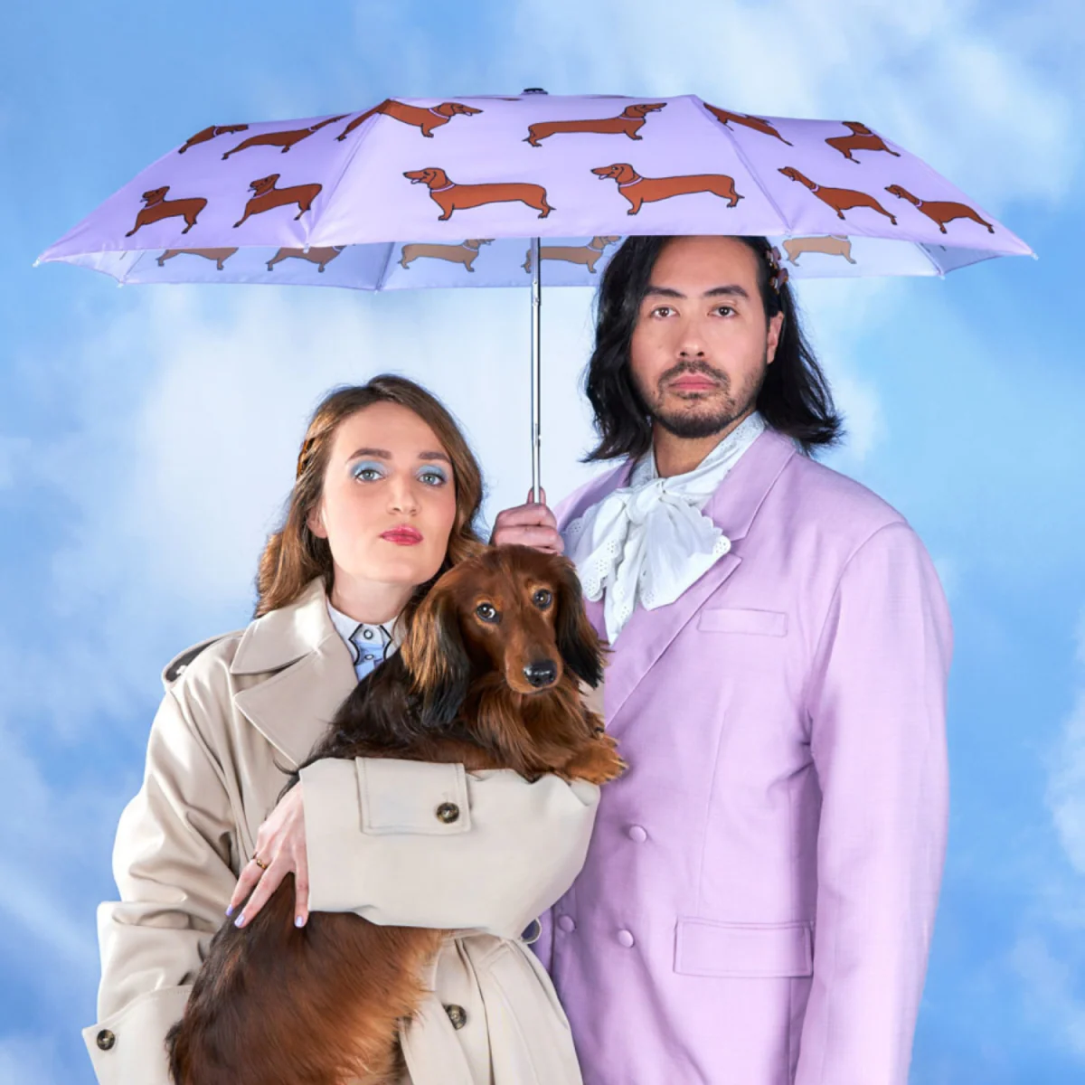 Parapluie à manche Tête de Canard - Teckel - Coucou Suzette - Image 6