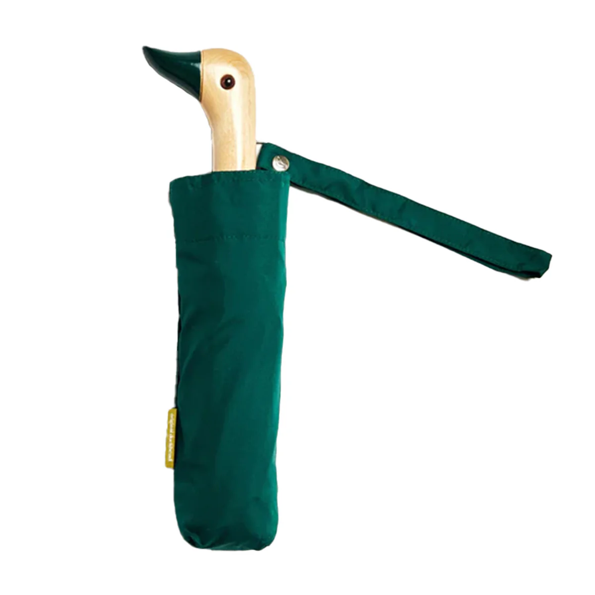 Parapluie à manche Tête de Canard - Vert forêt